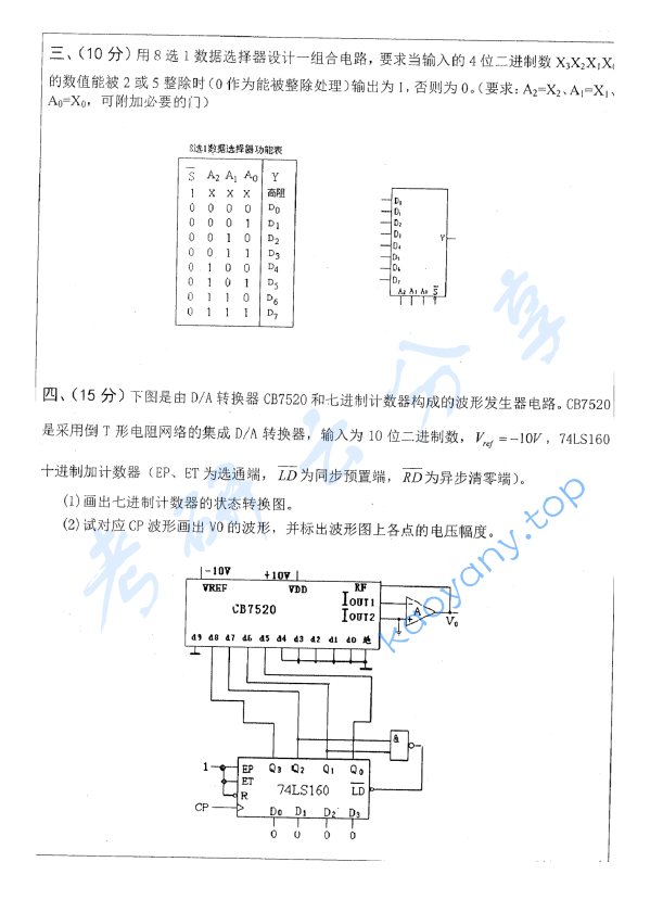 2018年扬州大学875数字电路，信号与系统考研真题.pdf,image.png,扬州大学数字电路,扬州大学信号与系统,扬州大学,数字电路,信号与系统,第3张