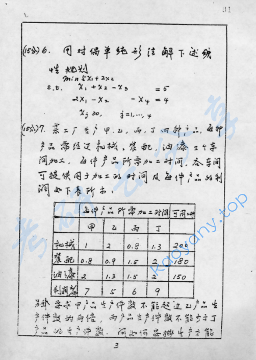 1995年复旦大学线性规划考研真题,image.png,复旦大学线性规划,复旦大学,线性规划,第3张