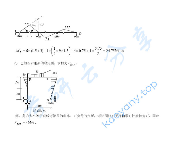 2006年河海大学结构力学考研真题,image.png,河海大学结构力学,河海大学,结构力学,第5张