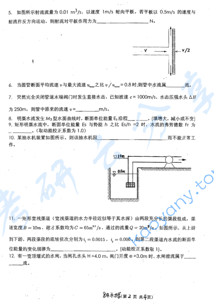 2012年河海大学水力学考研真题,image.png,河海大学水力学,河海大学,水力学,第2张