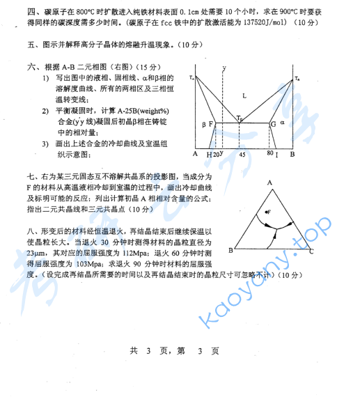2003年上海交通大学材料科学基础考研真题,image.png,上海交通大学材料科学基础,上海交通大学,材料科学基础,第3张