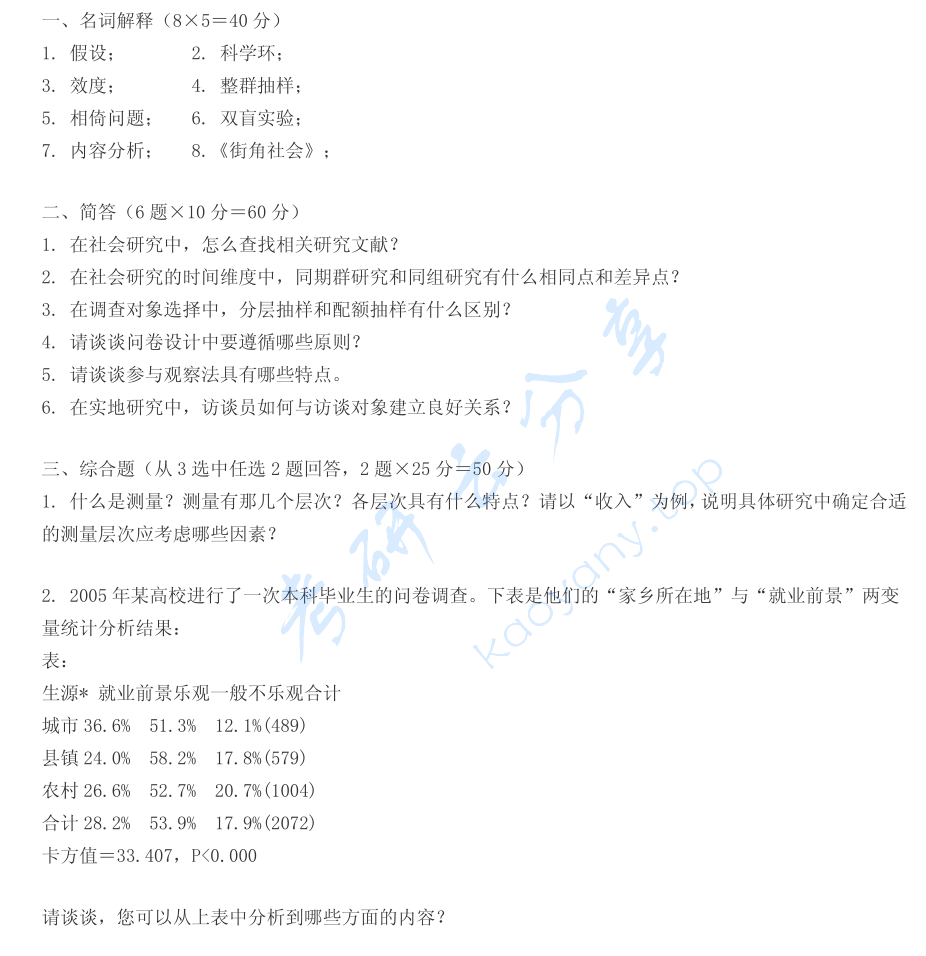 2006年河海大学434社会研究方法考研真题,image.png,河海大学社会研究方法,河海大学,社会研究方法,第2张