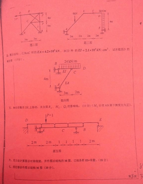 2012年四川大学840结构力学考研真题,image.png,四川大学结构力学,四川大学,结构力学,第3张