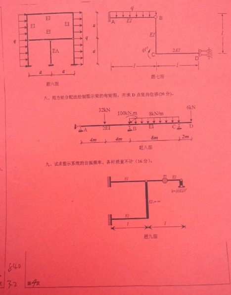 2012年四川大学840结构力学考研真题,image.png,四川大学结构力学,四川大学,结构力学,第4张