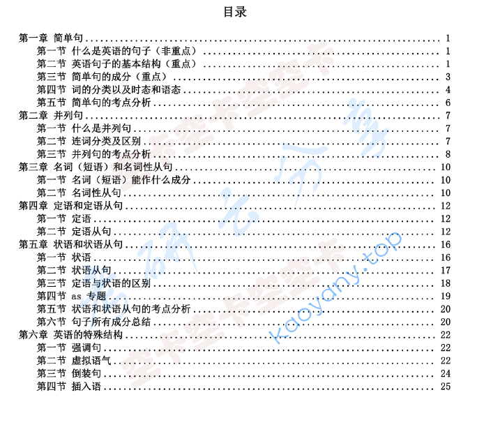 2025年考研英语刘晓艳长难句笔记.pdf,image.png,考研英语,刘晓艳,长难句,2025,第1张