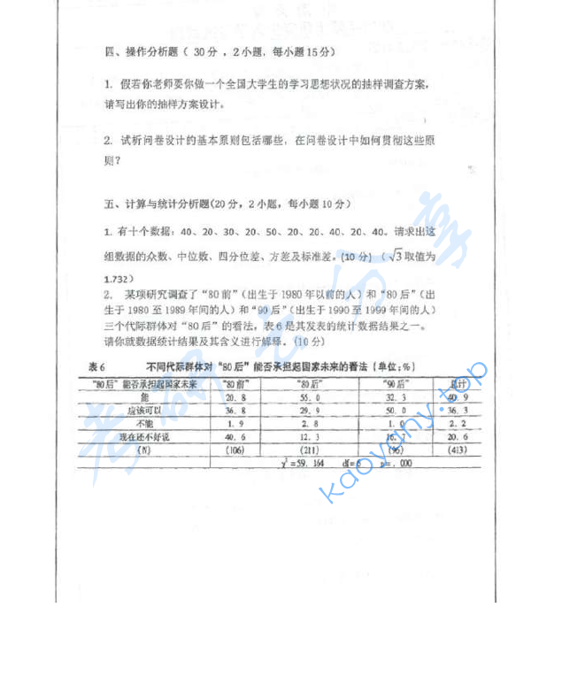 2019年中南大学908社会研究方法考研真题,中南大学社会研究方法,中南大学,社会研究方法,第3张 2019年中南大学908社会研究方法考研真题,image.png,中南大学社会研究方法,中南大学,社会研究方法,第3张