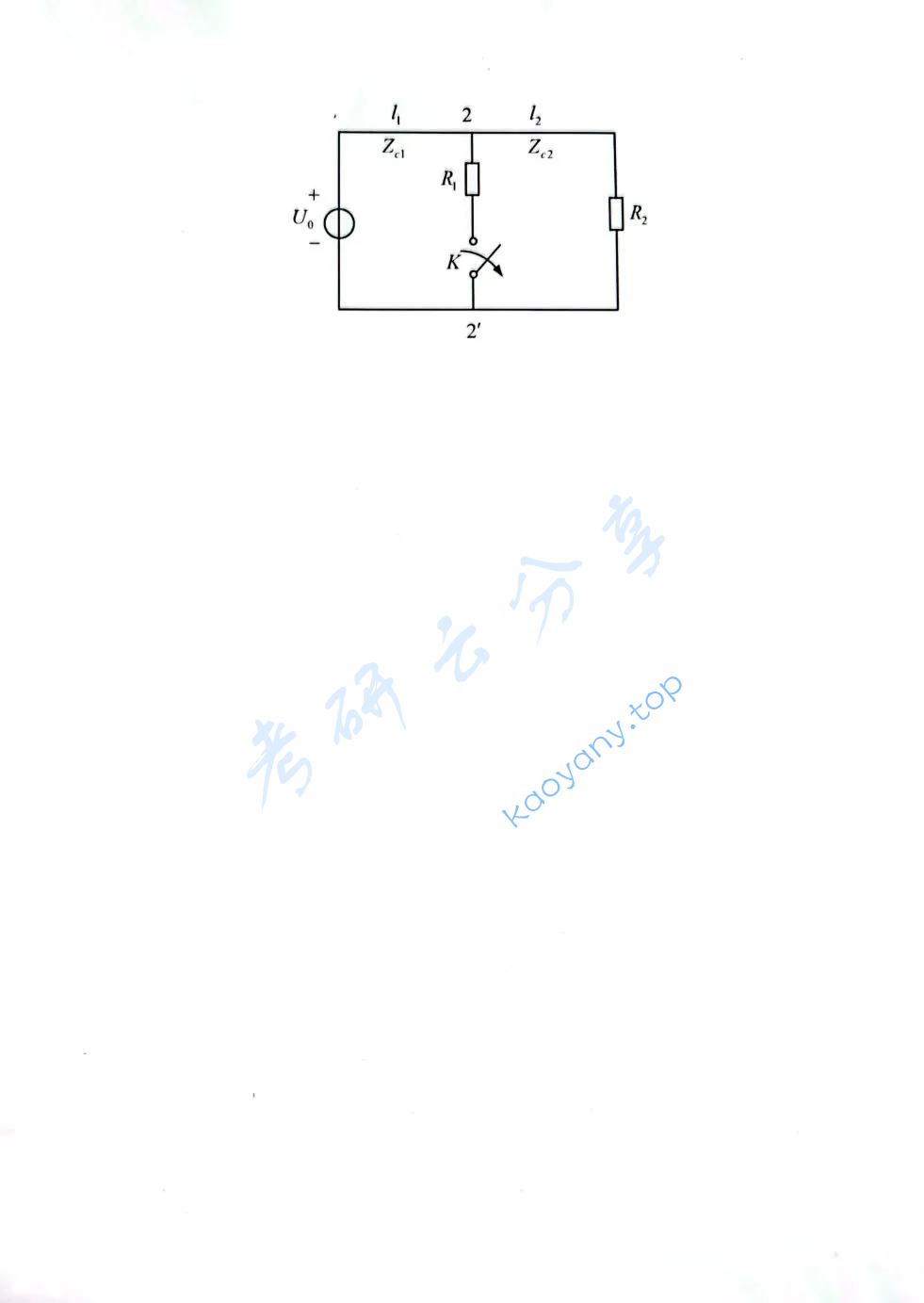 2020年武汉大学906电路考研真题,image.png,武汉大学电路,武汉大学,电路,第4张