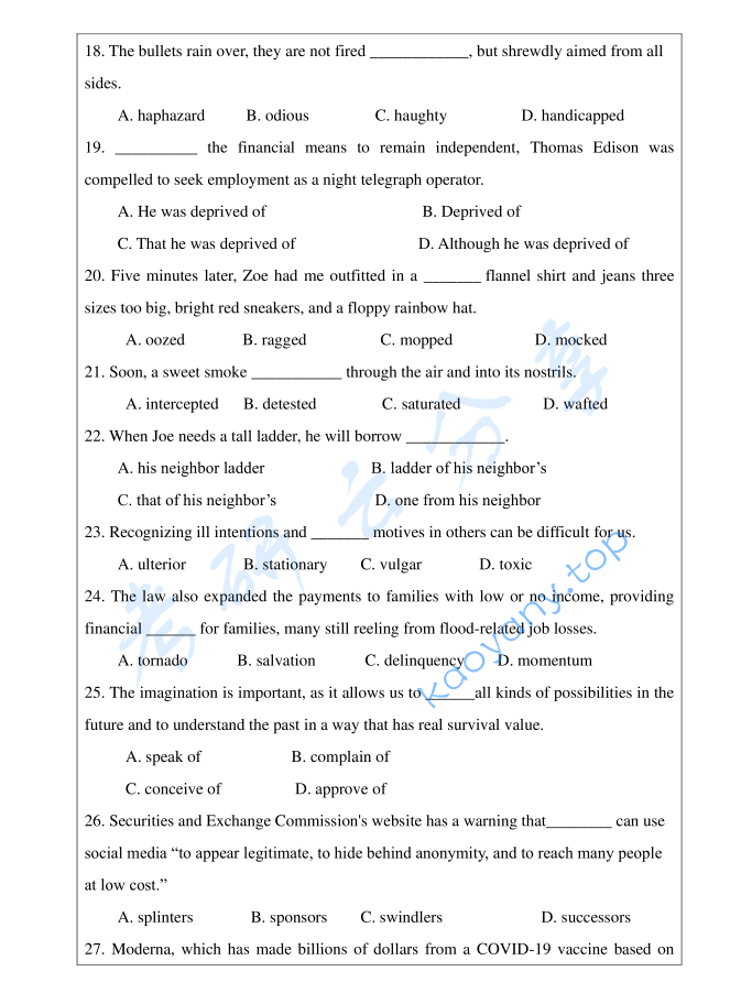2023年暨南大学706外语（英）水平考试考研真题,image.png,暨南大学外语水平考试,暨南大学,外语水平考试,第3张