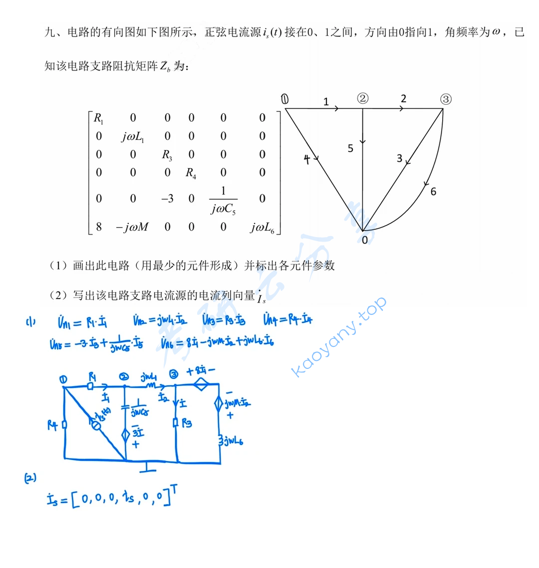 2025年北京交通大学870电路考研真题,image.png,北京交通大学电路,北京交通大学,电路,第6张