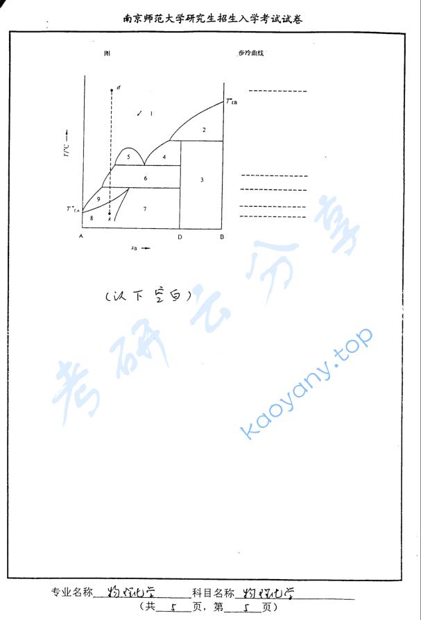 2003年南京师范大学366物理化学考研真题,image.png,南京师范大学物理化学,南京师范大学,物理化学,第5张