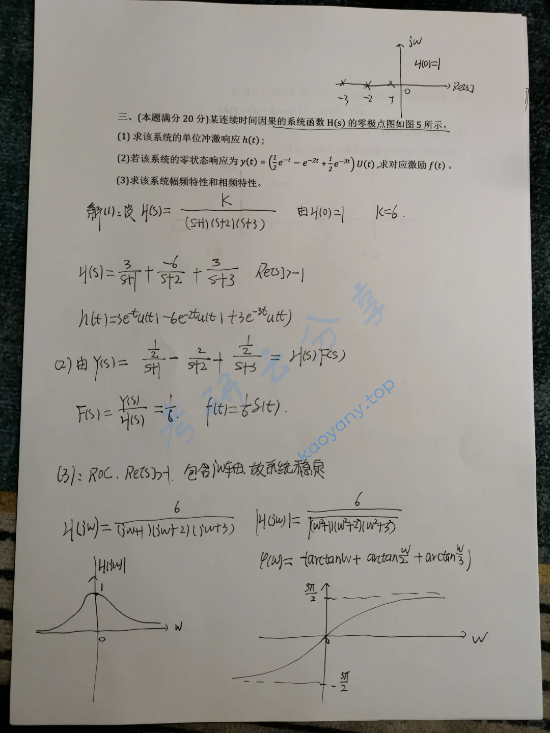 2017年西北工业大学827信号与系统考研真题,image.png,西北工业大学信号与系统,西北工业大学,信号与系统,第5张
